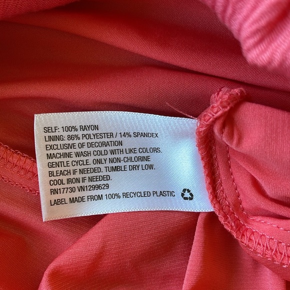 Xhilaration Peach Maxi Dress - Size L - Picture 7 of 7